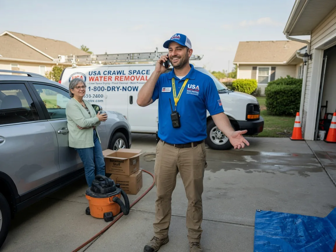 Crawl Space Water Removal Harmony, PA FAQs